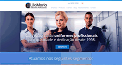 Desktop Screenshot of lilamaria.com.br